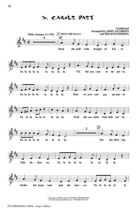 It's Christmas, Carol! A Holiday Musical for Young Singers 耶誕頌歌 | 小雅音樂 Hsiaoya Music