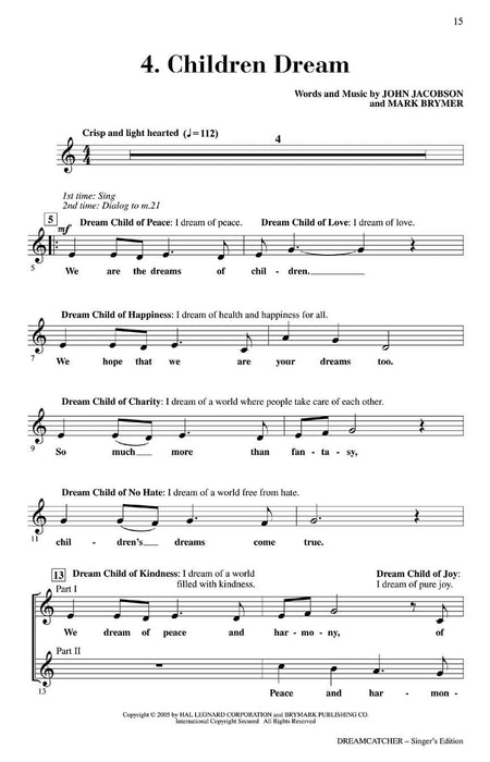 Dreamcatcher A Musical Story for Young Choirs | 小雅音樂 Hsiaoya Music