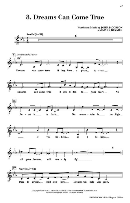 Dreamcatcher A Musical Story for Young Choirs | 小雅音樂 Hsiaoya Music