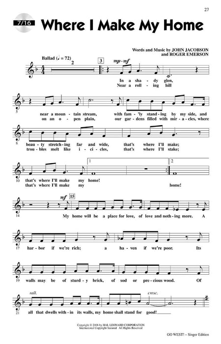 Go West! A Musical Celebration of America's Westward Expansion | 小雅音樂 Hsiaoya Music