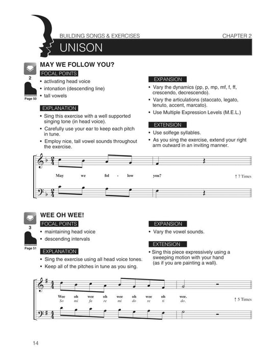 Choir Builders Fundamental Vocal Techniques for Classroom and General Use | 小雅音樂 Hsiaoya Music