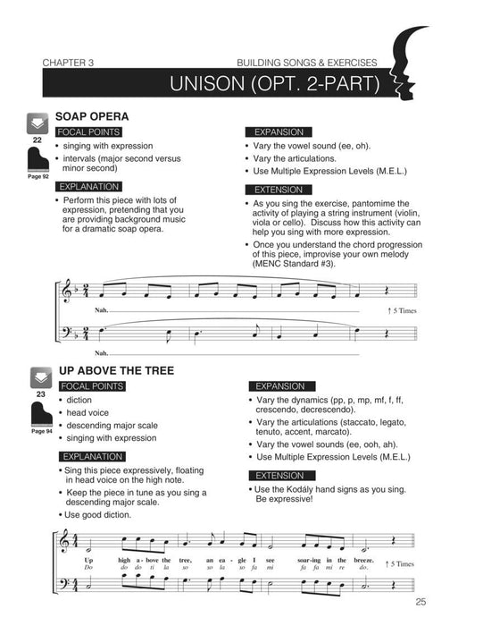 Choir Builders Fundamental Vocal Techniques for Classroom and General Use | 小雅音樂 Hsiaoya Music