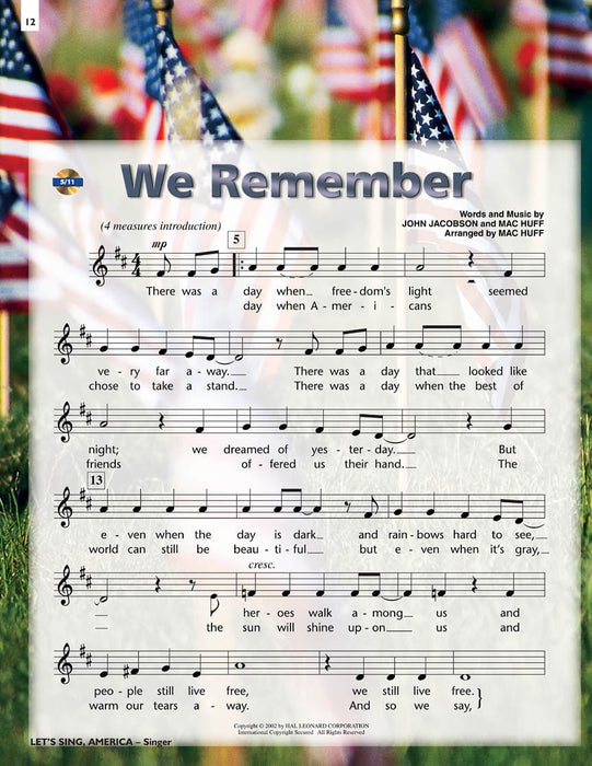 Let's Sing, America! Celebrating Our Dreams, Our Symbols, Our Freedom | 小雅音樂 Hsiaoya Music