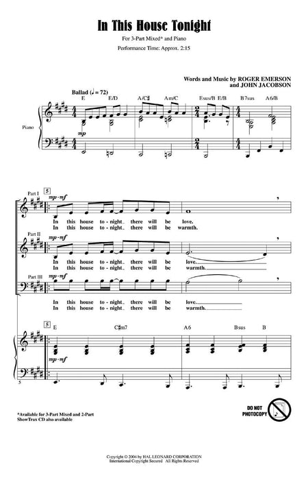 In This House Tonight | 小雅音樂 Hsiaoya Music