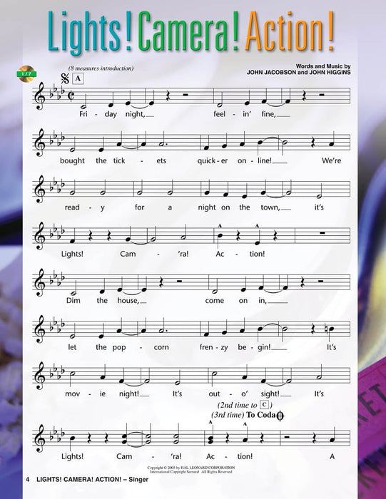 Lights! Camera! Action! Musical Revue Featuring Songs from the Movies of Today! | 小雅音樂 Hsiaoya Music