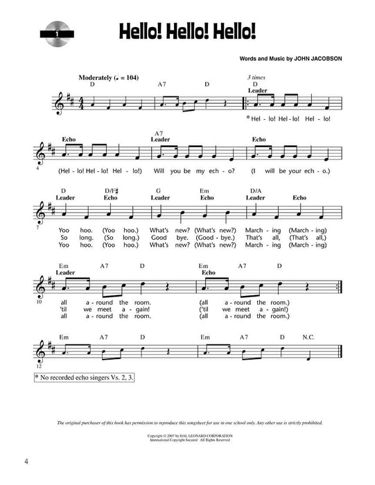 Hello, Hello Echo Songs and Activities for Young Singers | 小雅音樂 Hsiaoya Music