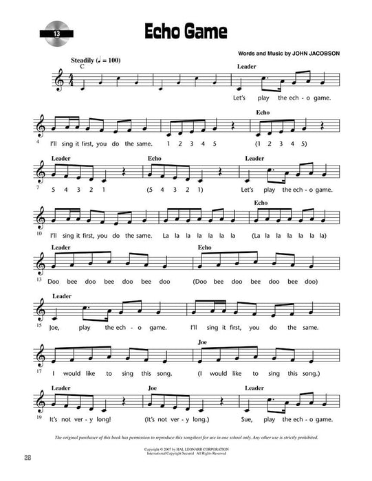 Hello, Hello Echo Songs and Activities for Young Singers | 小雅音樂 Hsiaoya Music