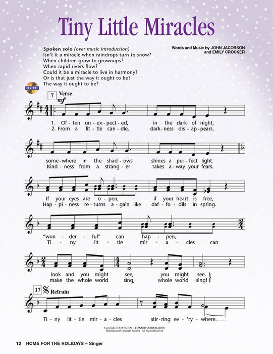 Home for the Holidays A Musical for Young Voices | 小雅音樂 Hsiaoya Music