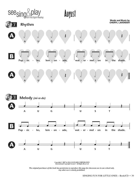 Singing Fun for Little Ones Seasonal Activities and Sight-Reading for the Music Class | 小雅音樂 Hsiaoya Music