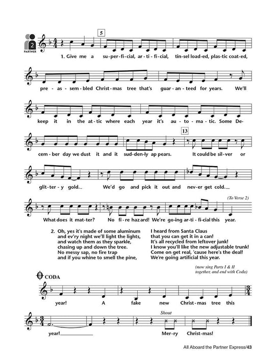 All Aboard the Partner Express Seasonal Partner Songs for Young Voices | 小雅音樂 Hsiaoya Music