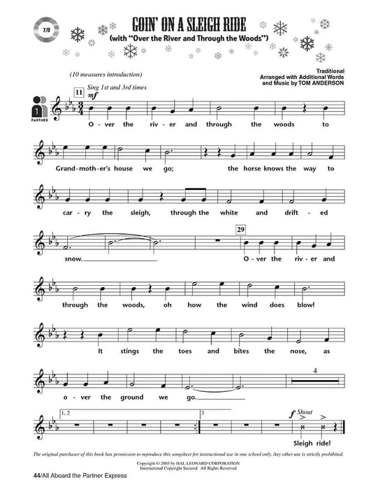 All Aboard the Partner Express Seasonal Partner Songs for Young Voices | 小雅音樂 Hsiaoya Music