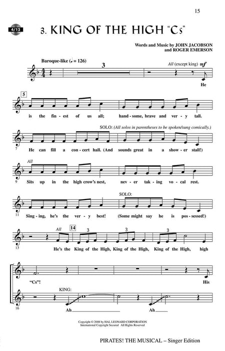 Pirates! The Musical | 小雅音樂 Hsiaoya Music