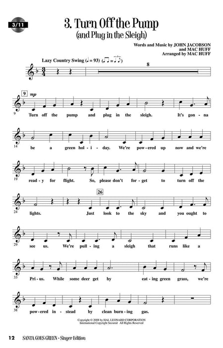 Santa Goes Green Holiday Musical for Young Voices | 小雅音樂 Hsiaoya Music