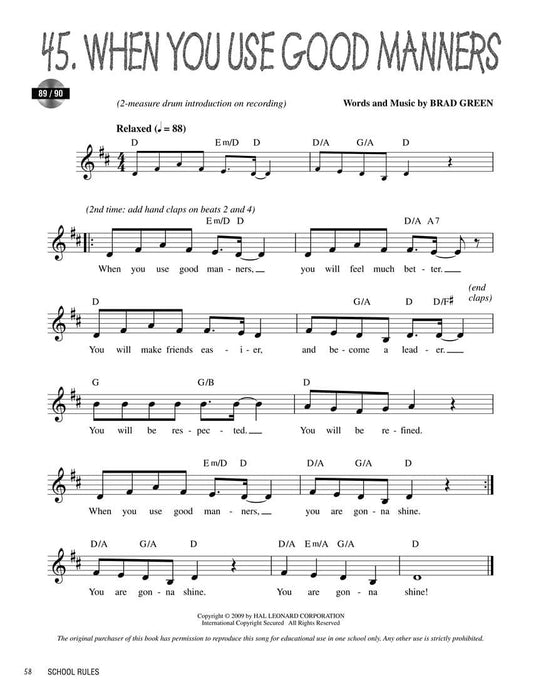 School Rules Manners and Classroom Procedure Songs | 小雅音樂 Hsiaoya Music