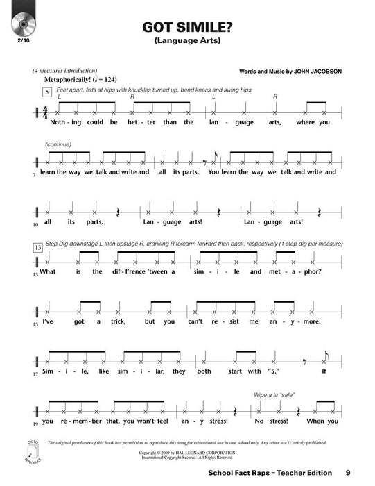 School Fact Raps Songs and Activities for Learning Across the Curriculum | 小雅音樂 Hsiaoya Music