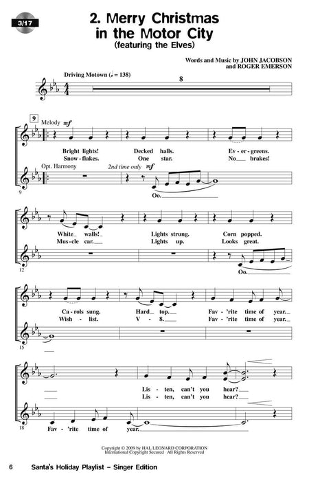 Santa's Holiday Playlist A Musical for Young Voices | 小雅音樂 Hsiaoya Music