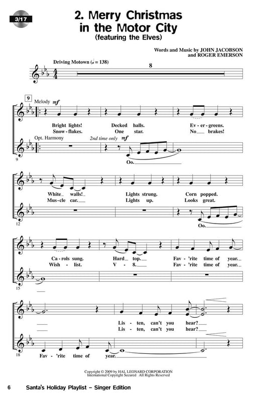 Santa's Holiday Playlist A Musical for Young Voices | 小雅音樂 Hsiaoya Music