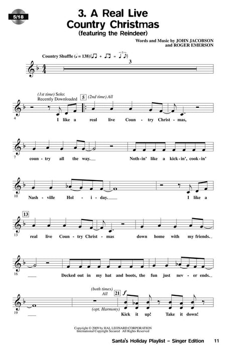 Santa's Holiday Playlist A Musical for Young Voices | 小雅音樂 Hsiaoya Music