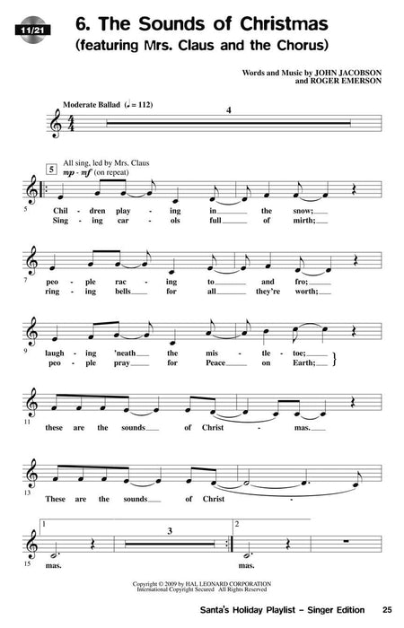 Santa's Holiday Playlist A Musical for Young Voices | 小雅音樂 Hsiaoya Music