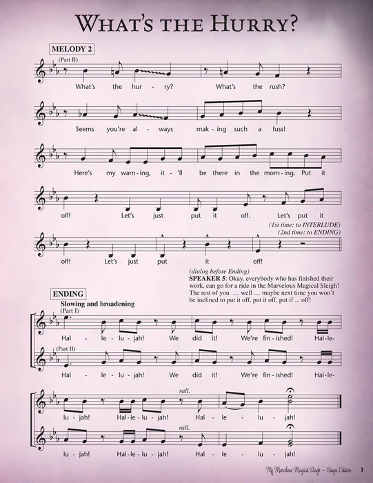 My Marvelous Magical Sleigh A Holiday Musical for Young Voices | 小雅音樂 Hsiaoya Music