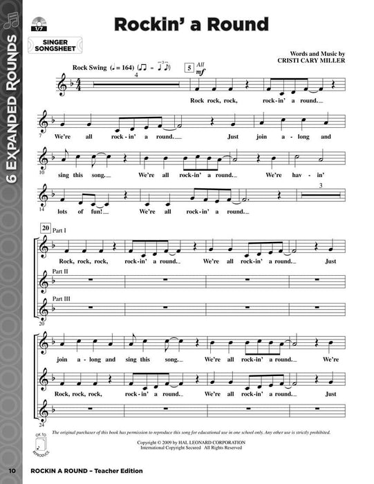 Rockin' a Round Collection of Upbeat Rounds for Classroom and Performance | 小雅音樂 Hsiaoya Music