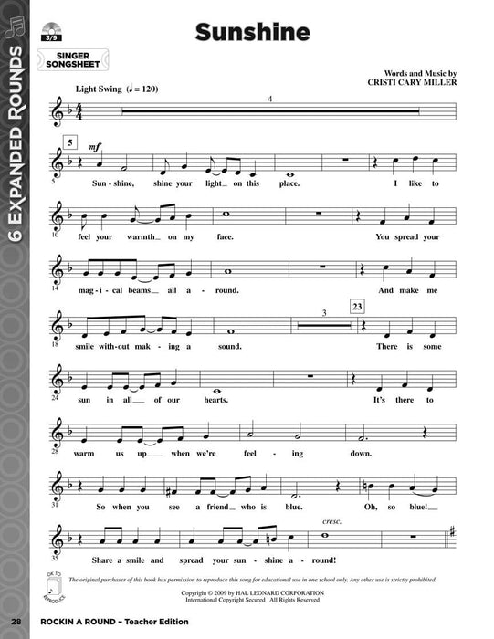 Rockin' a Round Collection of Upbeat Rounds for Classroom and Performance | 小雅音樂 Hsiaoya Music