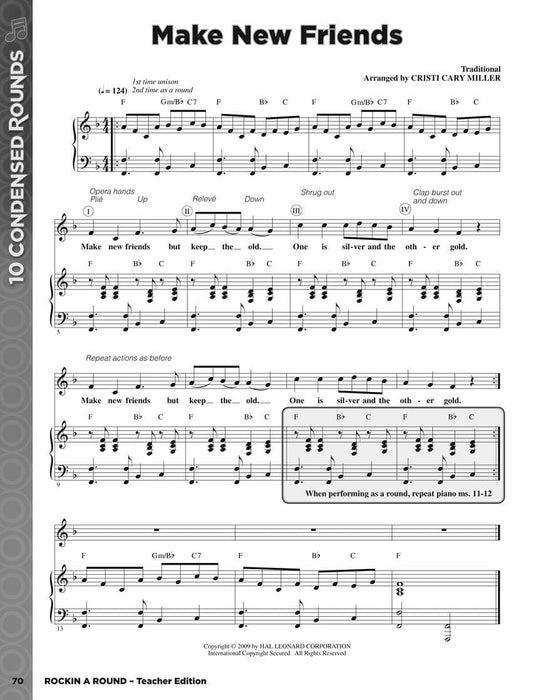 Rockin' a Round Collection of Upbeat Rounds for Classroom and Performance | 小雅音樂 Hsiaoya Music