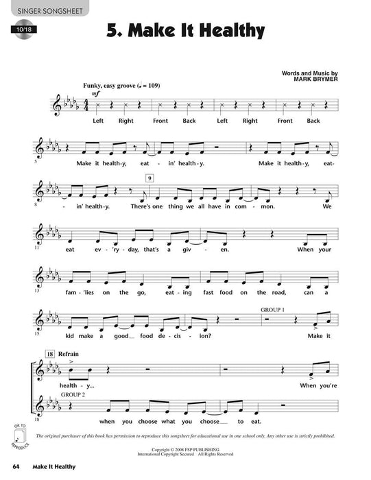 Make It Healthy Musical Revue About Good Choices | 小雅音樂 Hsiaoya Music