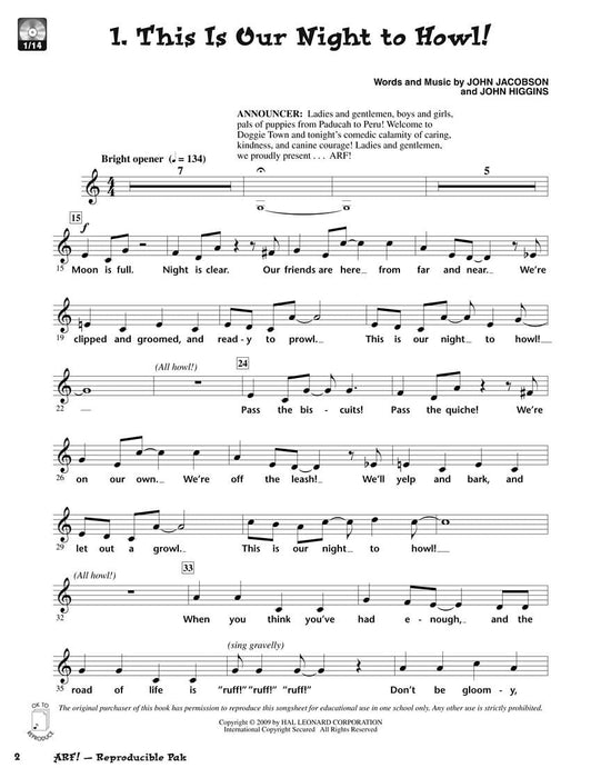 Arf! A Canine Musical of Kindness, Courage and Calamity | 小雅音樂 Hsiaoya Music