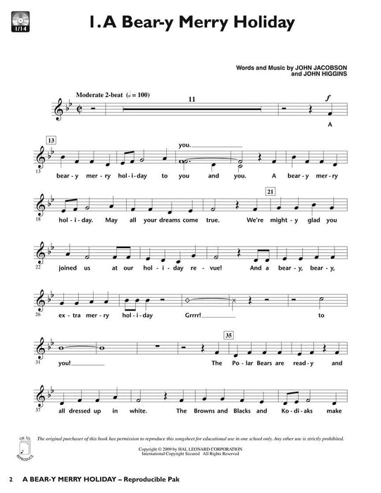 A Bear-y Merry Holiday A Winter Musical for Young Singers | 小雅音樂 Hsiaoya Music