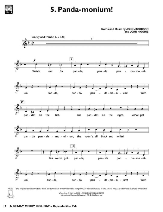 A Bear-y Merry Holiday A Winter Musical for Young Singers | 小雅音樂 Hsiaoya Music