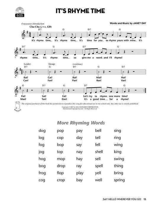 Say Hello Wherever You Go Music Strategies, Songs and Activities for Grades K-2 | 小雅音樂 Hsiaoya Music