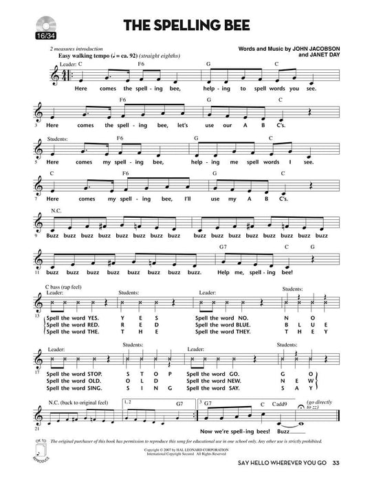 Say Hello Wherever You Go Music Strategies, Songs and Activities for Grades K-2 | 小雅音樂 Hsiaoya Music