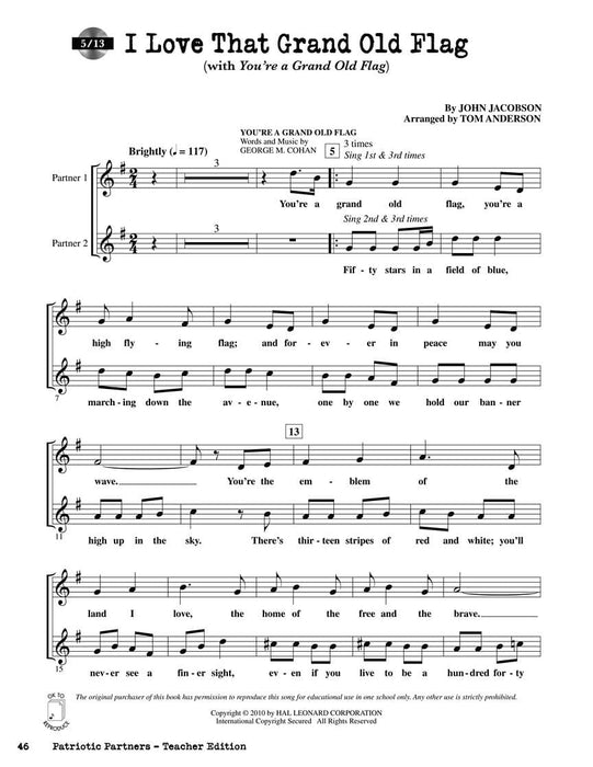 Patriotic Partners A Collection of Partner Songs for Young Singers 三重奏 | 小雅音樂 Hsiaoya Music