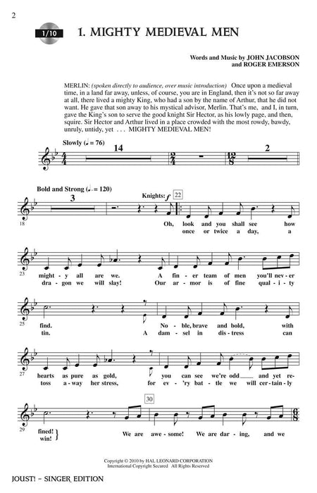 Joust! A Mighty Medieval Musical | 小雅音樂 Hsiaoya Music