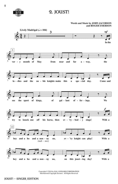 Joust! A Mighty Medieval Musical | 小雅音樂 Hsiaoya Music