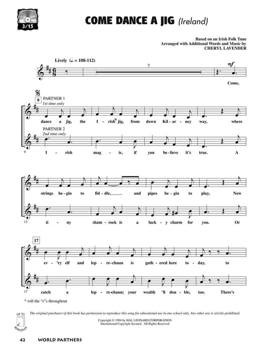 World Partners Multicultural Collection of Partner Songs and Canons 卡農曲 | 小雅音樂 Hsiaoya Music