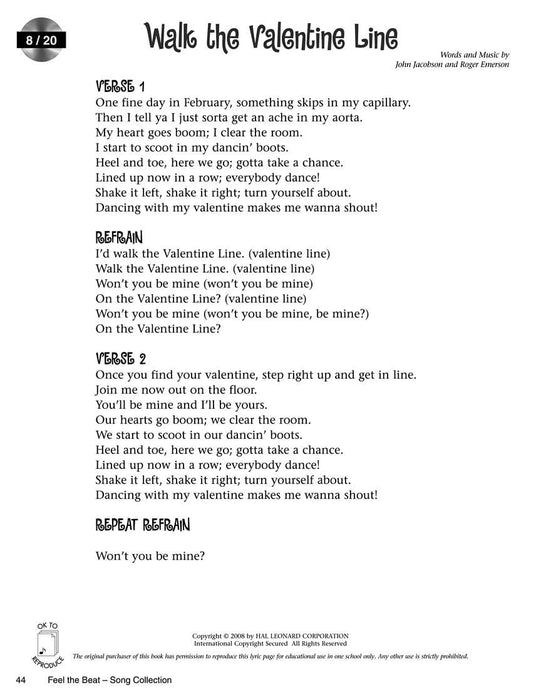 Feel the Beat! Seasonal Movement and Activity Songs for Grades K-3 樂章 | 小雅音樂 Hsiaoya Music