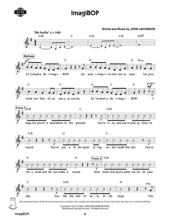 ImagiBOP Creative Movement and Songs for Grades K-2 樂章 | 小雅音樂 Hsiaoya Music