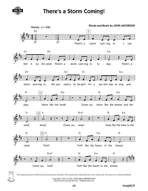 ImagiBOP Creative Movement and Songs for Grades K-2 樂章 | 小雅音樂 Hsiaoya Music