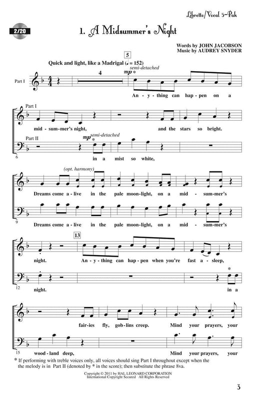 A Midsummer Night's Dream Musical Adaptation of the William Shakespeare Play 仲夏夜之夢 | 小雅音樂 Hsiaoya Music