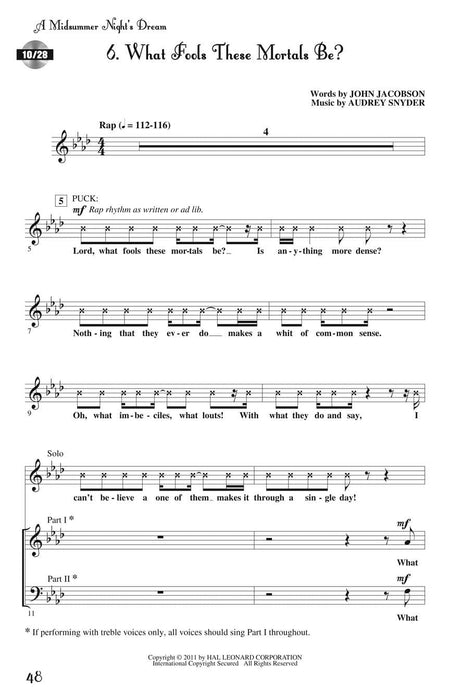 A Midsummer Night's Dream Musical Adaptation of the William Shakespeare Play 仲夏夜之夢 | 小雅音樂 Hsiaoya Music