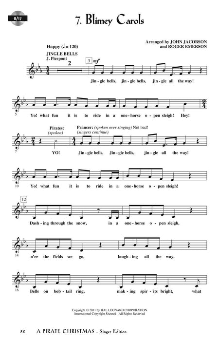 A Pirate Christmas Holiday Musical for Young Voices | 小雅音樂 Hsiaoya Music