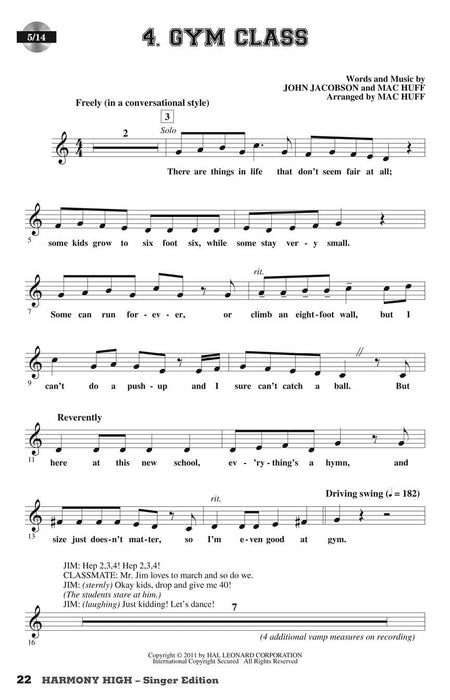 Harmony High A Musical for Young Voices 和聲 | 小雅音樂 Hsiaoya Music