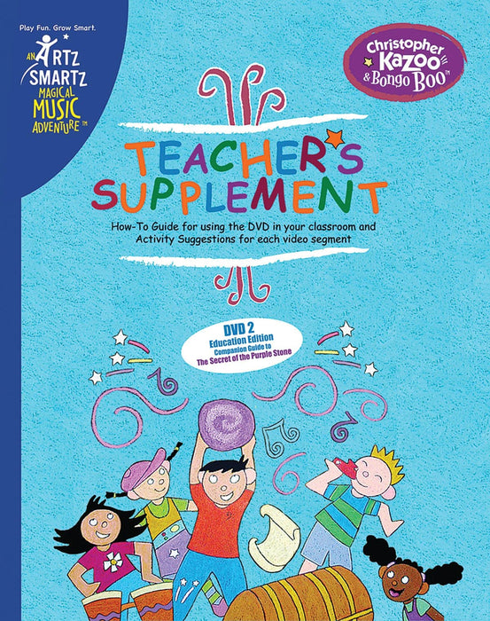 Christopher Kazoo & Bongo Boo - The Secret of the Purple Stone Storybook & DVD with animated lessons | 小雅音樂 Hsiaoya Music