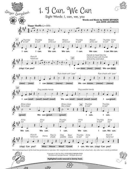 I Can, We Can! Fun Songs for Learning Essential Sight Words | 小雅音樂 Hsiaoya Music