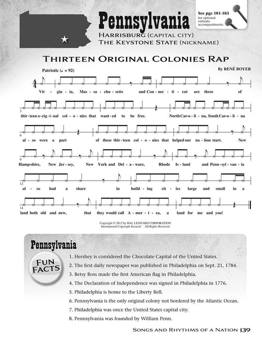 Songs and Rhythms of a Nation A Journey of American Heritage Through Rhyme, Rhythm and Song 節奏 節奏 | 小雅音樂 Hsiaoya Music