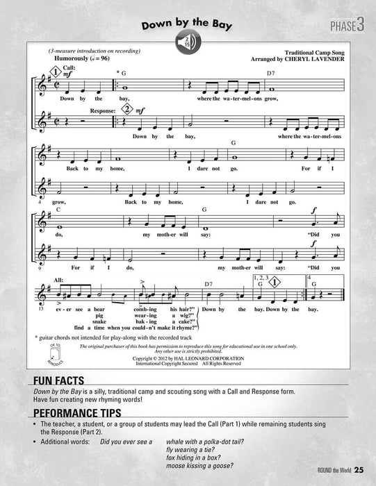 ROUND the World Teaching Harmony with Multicultural Rounds and Canons 和聲 卡農曲 | 小雅音樂 Hsiaoya Music