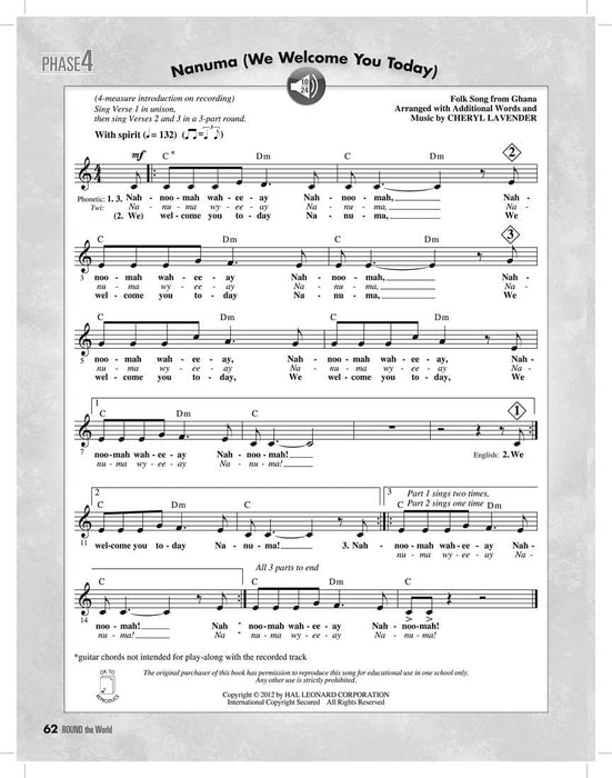 ROUND the World Teaching Harmony with Multicultural Rounds and Canons 和聲 卡農曲 | 小雅音樂 Hsiaoya Music