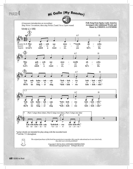 ROUND the World Teaching Harmony with Multicultural Rounds and Canons 和聲 卡農曲 | 小雅音樂 Hsiaoya Music